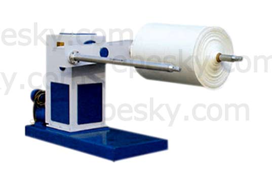 Rolling machine of the pe foam extrusion line